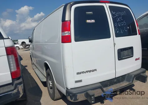 2021 GMC Savana Cargo Rwd 2500 Regular Wheelbase Work Van from USA, damaged, VIN 1GTW7AF70M1179057